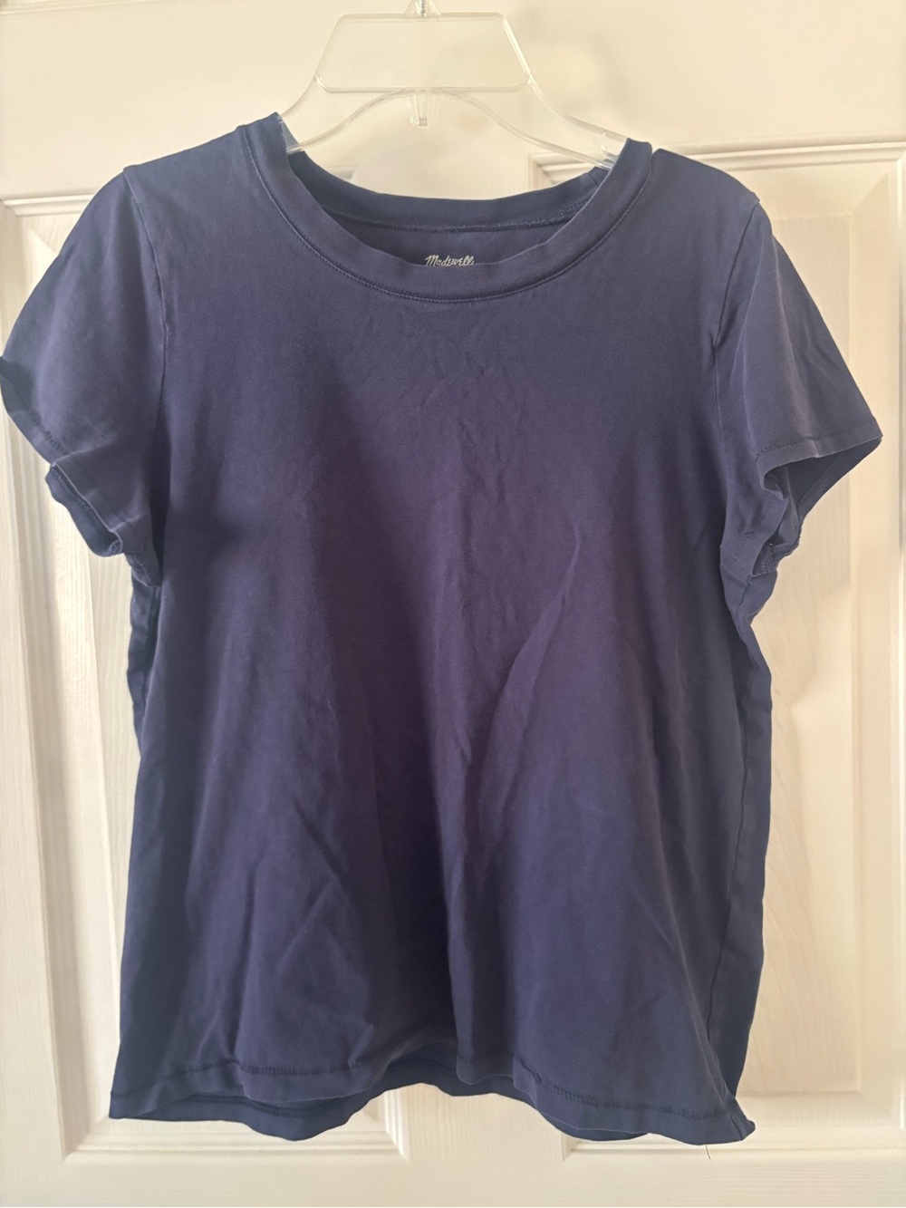 Madewell Women's Navy Crewneck Tee Small